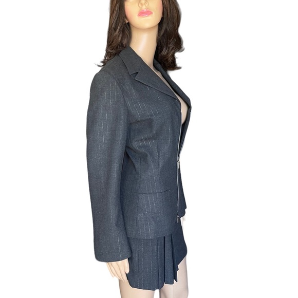 Authentic Versace Jeans Couture 2-Piece Blazer Skirt set size 28/42 - Picture 4 of 16